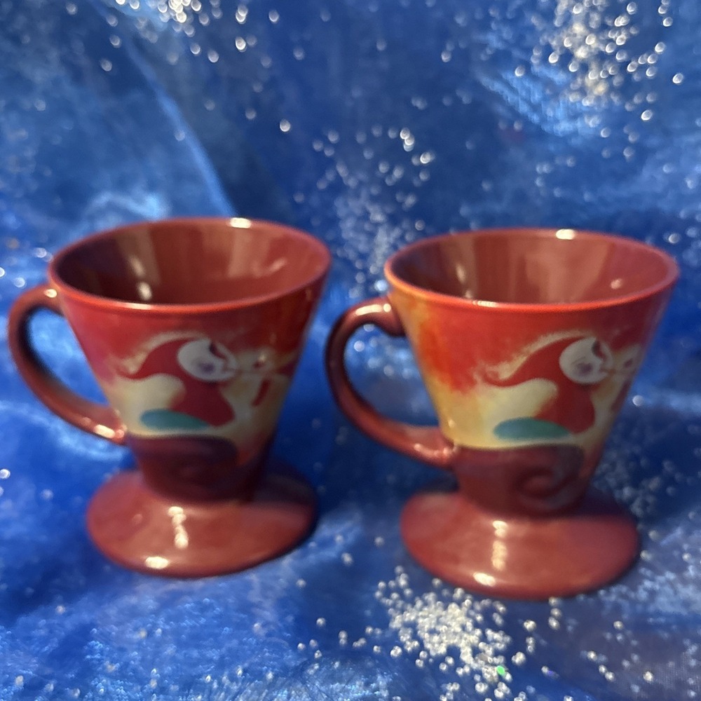 1999 FRANGELICO Linda Frichtel Signed Musicians Dream Designer Coffee Cups Lot 2